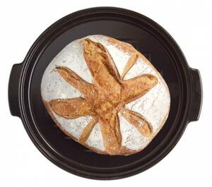 Kulatá forma na pečení domácího chleba Specialities set Emile Henry (Barva-černá pepřová )