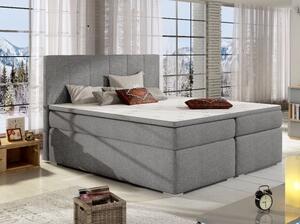 Eltap postel Bolero, boxspring + šíře postele: 180 cm, šedá látka Sawana 21 (na úvodní fotce)