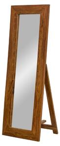 Zrcadlo Rami 60x170 z indického masivu palisandr