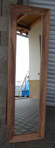 Zrcadlo Rami 60x170 z indického masivu palisandr