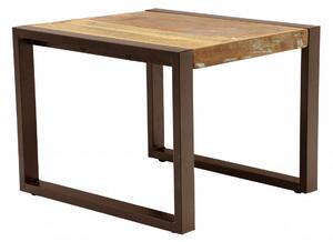 Konferenční stolek Retro 60x45x60 z recyklovaného mangového dřeva