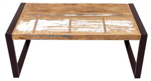 Konferenční stolek Retro 110x45x60 z recyklovaného mangového dřeva