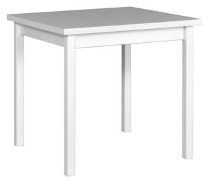 Drewmix jídelní stůl MAX 9 + deska stolu bílá, nohy stolu bílá