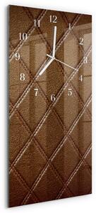 Skleněné hodiny vertikální Diamanty zsppb-30x60-00081957