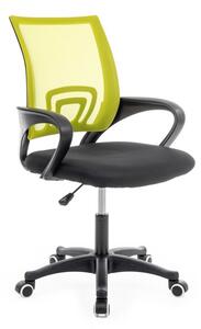 Kancelářská židle CLAUDIA černá/limetková
