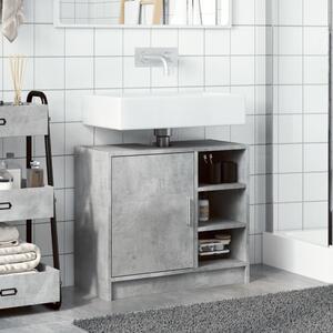 Skříňka pod umyvadlo betonově šedá 63x29x55 cm kompozitní dřevo