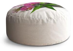 Sablio Taburet Circle Orchideje a kameny: 38x48 cm