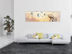 Obraz - Čas meditace (170x50 cm)