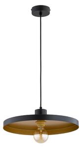 Lustr na lanku ETERI 1xE27/15W/230V černá/zlatá