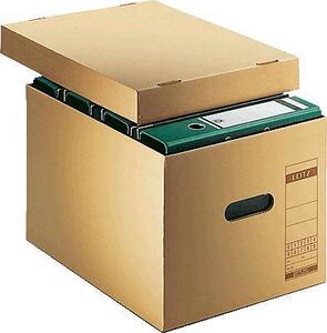 Leitz archivační box 6081-00-00 340 mm x 275 mm x 455 mm Vlnitá lepenka přírodní hnědá 1 ks