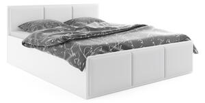 Čalouněná výklopná postel PANAMAX 160 Barva: Bílá / bílá