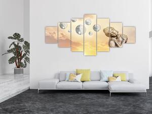Obraz - Čas meditace (210x100 cm)