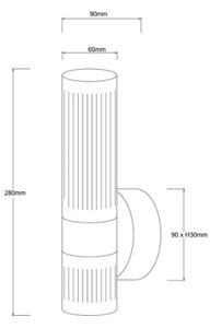 LED Nástěnné svítidlo AMBIENTE LED/6W/230V 3000/4000/6000K zlatá