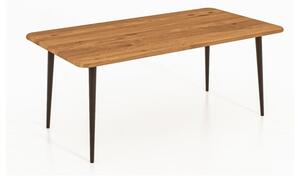 Konferenční stolek z dubového dřeva v přírodní barvě 60x110 cm Kula – The Beds