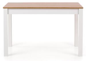 Halmar jídelní stůl KSAWERY + barevné provedení dub sonoma, bílá