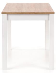 Halmar jídelní stůl KSAWERY + barevné provedení dub sonoma, bílá