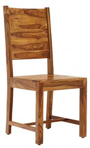 Židle s plnými zády Gani z indického masivu palisandr