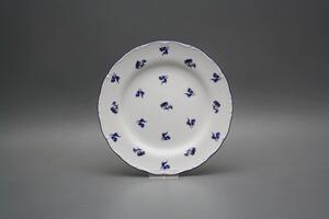 Bohemia Porcelán 1987 Talíř dezertní 19cm Ofélie Luční kvítí Házenky BML