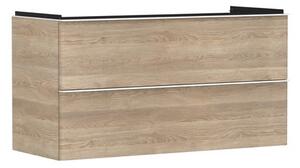 Skříňka pod umyvadlo bez umyvadla Hansgrohe Xelu Q 118x62,5x47,5 cm přírodní dub 54037700