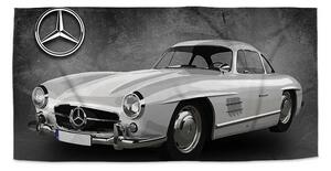 Sablio Ručník Mercedes-Benz 300 SL Šedé pozadí - 30x50 cm