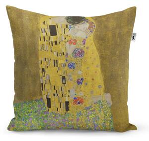 Sablio Polštář Polibek - Gustav Klimt - 40x40 cm