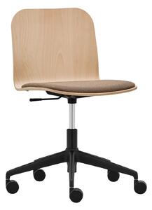 RIM - Konferenční židle LAMBDA WOOD LA 4012.15 s čalouněným sedákem