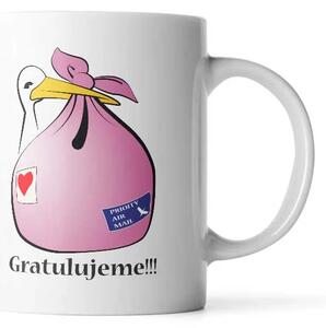 Sablio Hrnek Gratulujeme!!! - 330 ml - standard