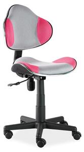 Signal Dětská židle Q-G2 růžovo-šedá
