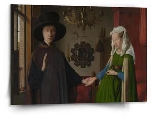 Sablio Obraz Svatba manželů - Jan van Eyck - 150x110 cm