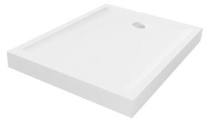 New Trendy Mild obdélníková sprchová vanička 90x80 cm bílá B-0611
