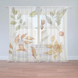 Sablio Záclony Barvy podzimu: 2ks 150x250cm