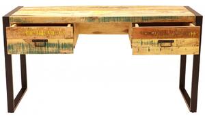 Psací stůl 160x76x70 Retro z recyklovaného mangového dřeva