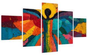Obraz - Malovaný anděl (125x70 cm)