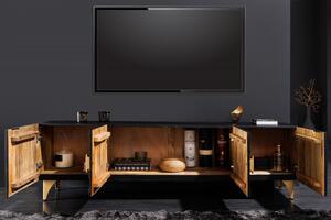 Televizní stolek GOLDEN SUNSET 180 CM masiv mango Nábytek | Obývací pokoj | Televizní stolky
