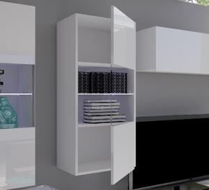 Gibmeble obývací stěna Calabrini 7 + barevné provedení černobílá