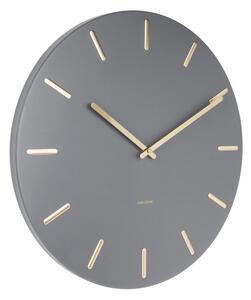 Nástěnné hodiny Charm 45 cm Karlsson (Barva - šedá)