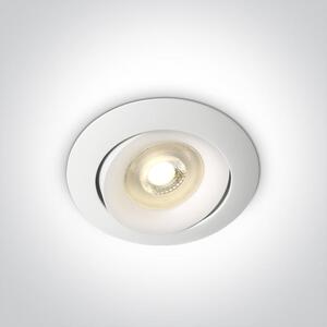 One Light Arta zapuštěná světla 1x50 W bílá 11105U/W
