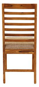 Židle Rami s polstrovaným sedákem z indického masivu palisandr