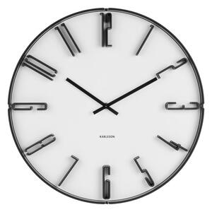 Nástěnné hodiny Sentient 40 cm Karlsson (Barva - bílá)