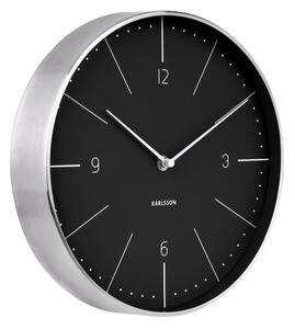 Nástěnné hodiny Normann 27,5 cm Karlsson (Barva - černá)