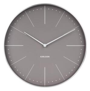 Nástěnné hodiny Normann Big 37,5 cm Karlsson (Barva - šedá)