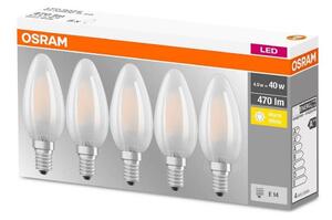 SADA 5x LED Žárovka VINTAGE E14/4W/230V 2700K - Osram