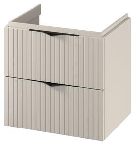 Cersanit Tirso skříňka 59.4x44.7x57.2 cm pod umyvadlo závěsná cappuccino-béžová S1015-005