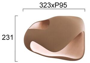 Nástěnné svítidlo DEBBY 1xG9/8W/230V hnědá