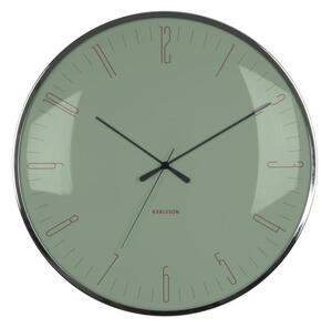 Nástěnné kulaté hodiny Dragonfly 40 cm Karlsson (Barva - šedá)