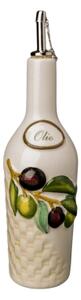 Láhev na olivový olej motiv proutěná EW604pr
