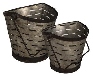 Dekorativní kbelík - set 2 kusy DA4461