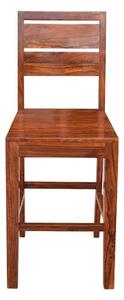 Židle barová 45x110x45 z indického masivu palisandr