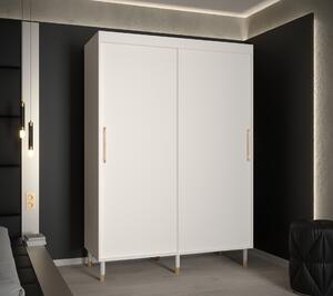 Šatní skříň Abi Calipso T Barva korpusu: Bílá, Rozměry: 150 cm, Dveře: Bílá - bez zrcadla