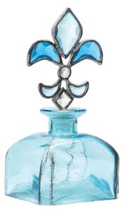 Dekorativní lahev Ankita modrá DE2989B